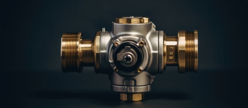 A detailed view of a heater s thermostatic valve photo