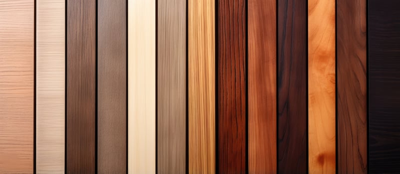 Different types of wooden samples photo