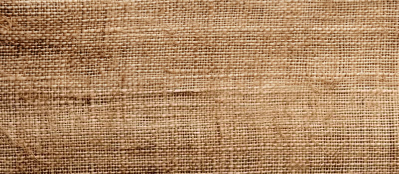 Jute like or canvas like fabric texture in vintage style photo