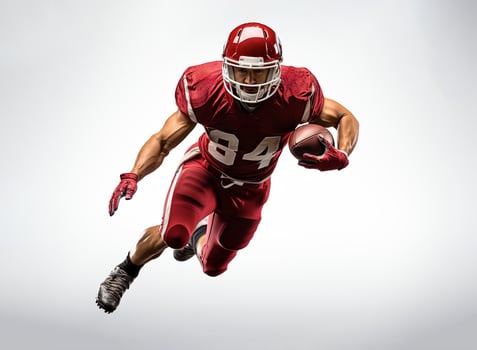 Ai Generated American football player sport photo