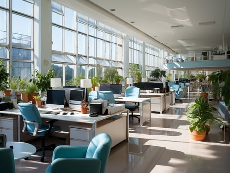 Ai Generated Business office workplace photo