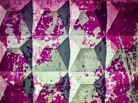 background texture of a concrete slab covered with remnants of burgundy paint photo