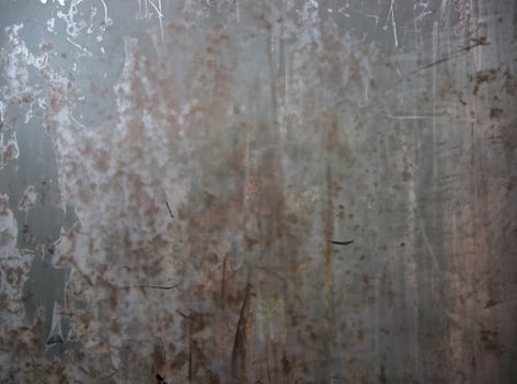 Metal grunge texture background, stained and scratched photo