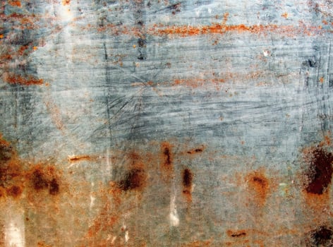Metal grunge texture background, stained and scratched photo