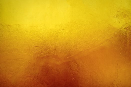 Wall surface yellow gold furrow photo