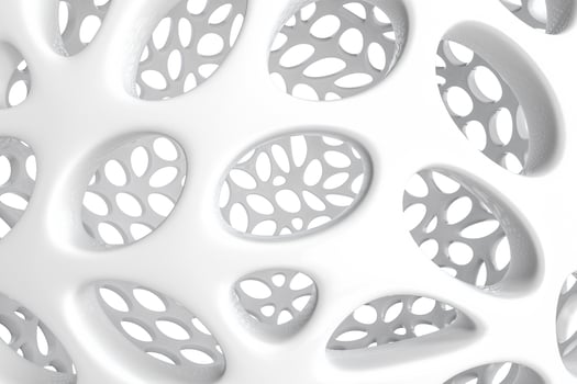 Organic tile holes material, decoration background, 3d rendering. photo