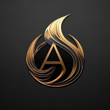 Stylish capital letter logo photo
