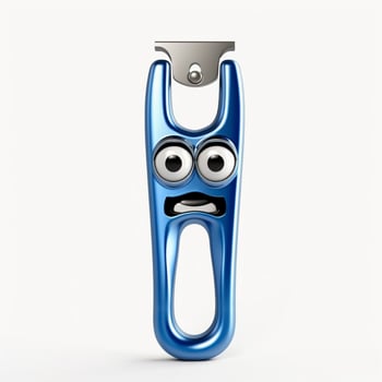Bottle Opener 2d cartoon illustraton on white background h photo
