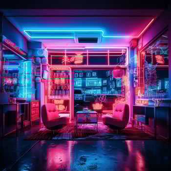 Captivating neon compositions that speak to the soul photo