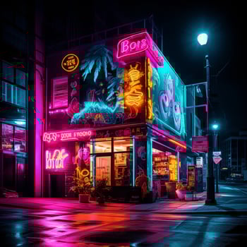 Captivating neon compositions that speak to the soul photo