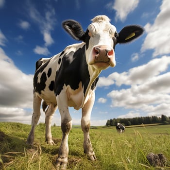 Cow high quality hdr 16k ultra hd photo