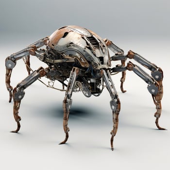 Creepy-crawly arthropod with multiple legs photo