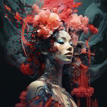 Digitally corrupted images challenging traditional aesthet photo