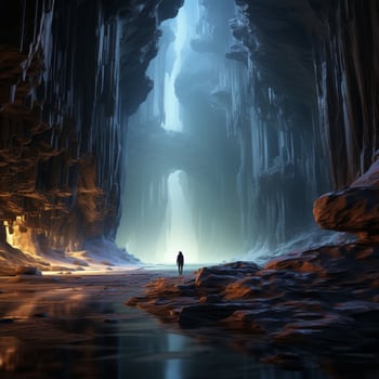 Hidden layers high quality ultra hd 8k hdr photo