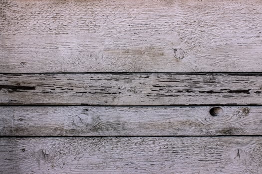 white vintage rustic wooden panel with horizontal gaps photo
