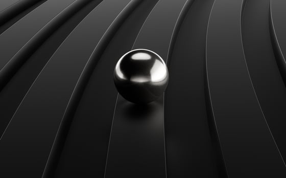 Black metal track background, 3d rendering. photo