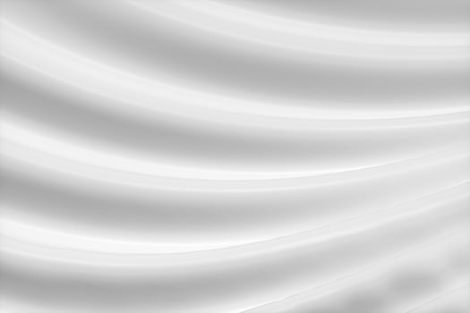 White pleated cloth background, 3d rendering. photo