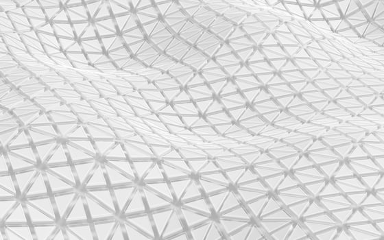 Geometric figures and meshes, 3d rendering. photo