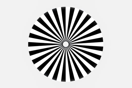 black and white stripe, Repeating lines, 3d rendering photo