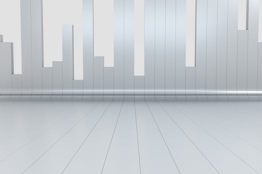 3d rendering, graph chart background, business graph photo