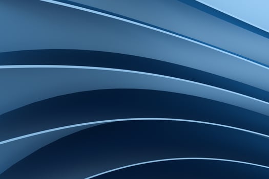 3d rendering, blue metalic surface and graphic design background photo