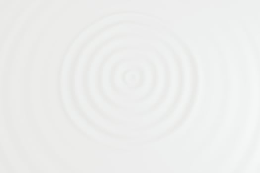 White wave liquid ripples by fluid simulation, 3d rendering photo