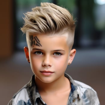 boy hair style photo