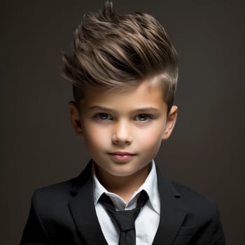 boy hair style photo