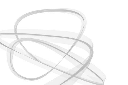 The transparent waving lines, element backgrounds, 3d rendering. photo