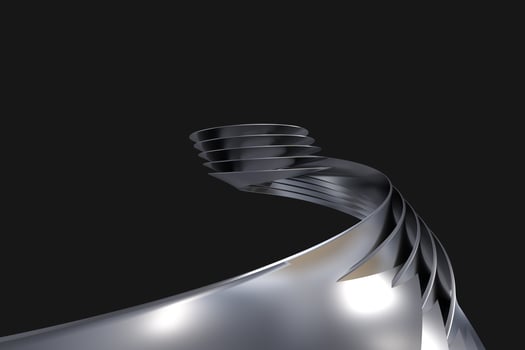3d rendering, curve surface and texture background photo