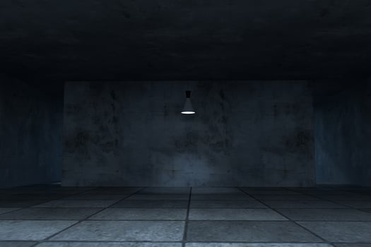 3d rendering, the empty room with exquisite top light. photo