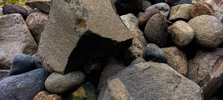 stones on the beach photo
