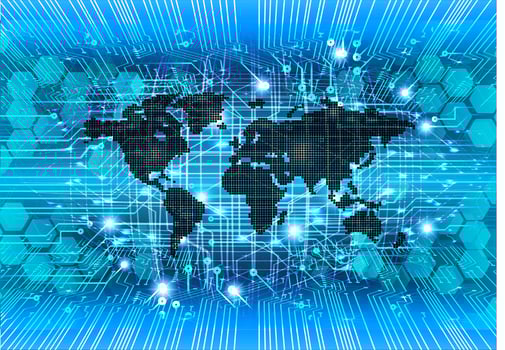Modern Technology Background photo