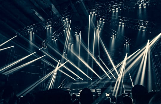 Rock concert poster photo