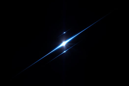 Abstract image of lighting flare photo