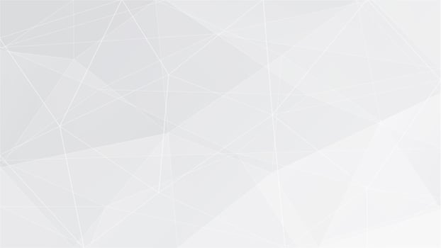 Abstract grey polygonal background with semitransparent triangles photo