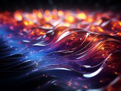 Ai Generated Abstract technologhy internet ai style background photo