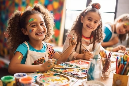 Tradition and Joy Emerge Amidst Vibrant Colors Hispanic Heritage - AI generated photo