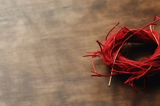 Happy good friday celebration concept with crown of thorns, bible, christian cross and copy space concept by AI Generated photo