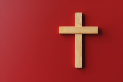 Happy good friday celebration concept with crown of thorns, bible, christian cross and copy space concept by AI Generated photo