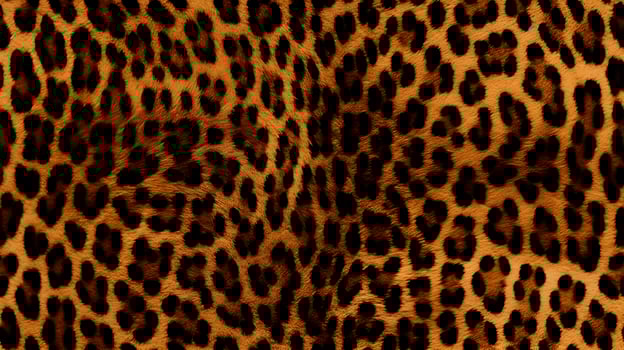 Close-up High detailed Leopard skin texture. Cheetah fur spot Wrapping paper seamless pattern for walllpaper, background and design art work AI Generative photo