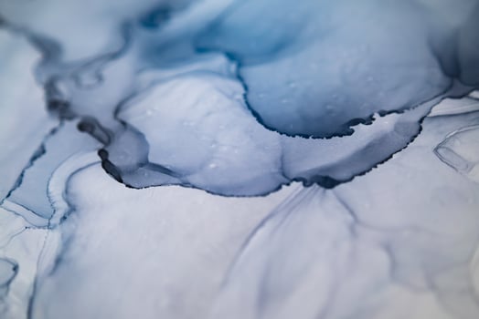 Alcohol ink sea texture. Contemporary art. Abstract art background. Multicolored bright texture. Fragment of artwork. Modern art. Inspired by the sky, as well as steam and smoke. Trendy wallpaper. photo