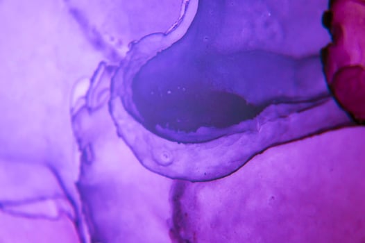 Part of original alcohol ink painting. Modern art. Abstract colorful background, wallpaper. Marble texture. Fluid Art for modern banners, ethereal graphic design. photo