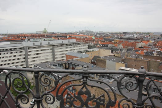 Copenhagen Denmark 18.05. 2023. Copenhagen, the capital of Denmark, is located on the offshore islands of Zealand and Amager. photo
