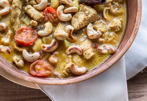 Chicken korma bowl photo