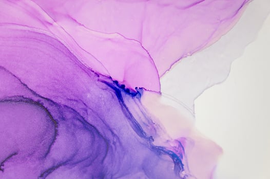Ink colors are amazingly bright, luminous, translucent, free-flowing, and dry quickly. Abstract artwork. Trendy wallpaper. Natural pattern, luxury. Art for your design project. Transparent creativity. photo