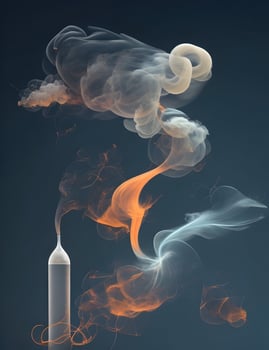 Abstract background, smoke texture design photo