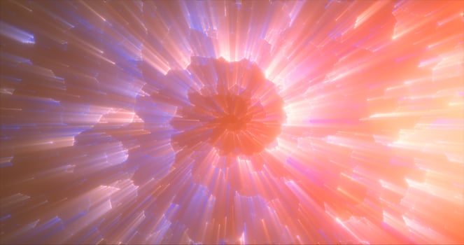 Abstract purple energy magical bright glowing spiral swirl tunnel background photo