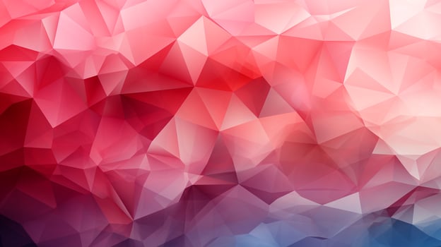 Background pink polygon ai photo