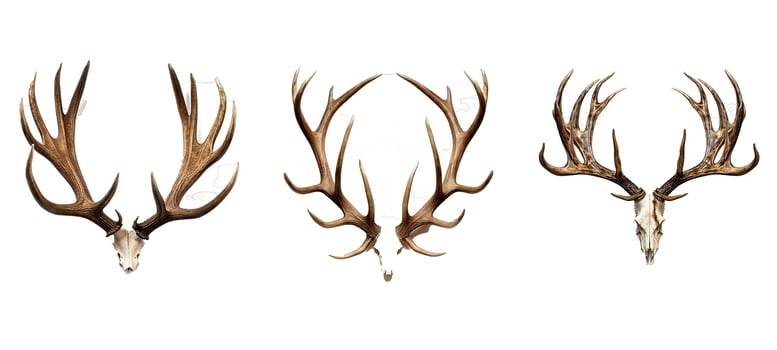horn deer horns animal photo